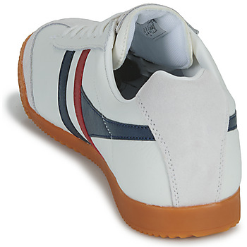 Gola HARRIER LEATHER White / Blue / Red