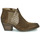 Shoes Women Ankle boots Casta DIRCK Brown / Gold