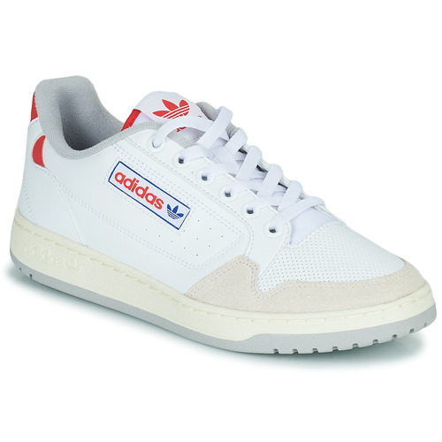 adidas Originals NY 90 White / Red - Fast delivery  Spartoo Europe ! -  Shoes Low top trainers 79,20 €