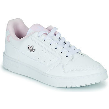 Shoes Women Low top trainers adidas Originals NY 90 W White / Pink