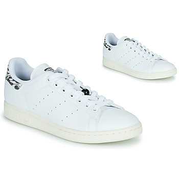Shoes Women Low top trainers adidas Originals STAN SMITH W White / Black
