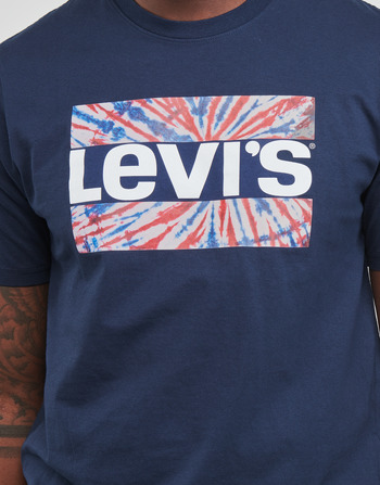 Levi's SS RELAXED FIT TEE Tie-dye / Sw / Blues