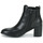 Shoes Women Ankle boots The Divine Factory QL4723-NOIR Black