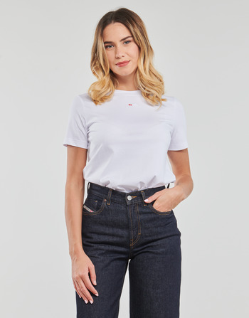 Buy Calvin Klein Jeans White Core Monogram Regular T-Shirt from Next Ireland