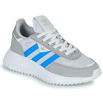 Shoes Boy Low top trainers adidas Originals RETROPY F2 J Grey / Blue