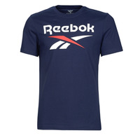 material Men short-sleeved t-shirts Reebok Classic RI Big Logo Tee Vector / Navy