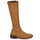 Shoes Women Boots JB Martin 1AMOUR Canvas / Suede / Stretch / Camel