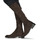 Shoes Women Boots JB Martin 1AMOUR Canvas / Suede / Stretch / Ebony