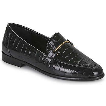 Shoes Women Loafers JB Martin 1CREATIVE Varnish / Croc / Black