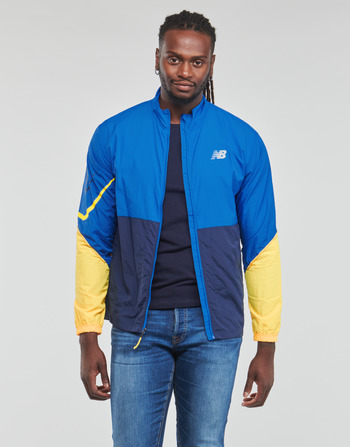 Clothing Men Blouses New Balance Jacket Blue