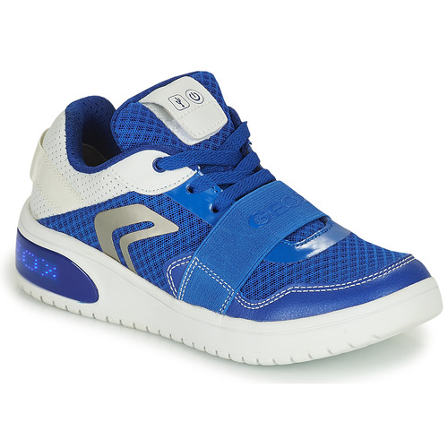 Geox J XLED B. B - MESH+GEOBUCK - | Spartoo Europe ! - Shoes Low top trainers Child 86,40 €
