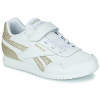 Shoes Girl Low top trainers Reebok Classic REEBOK ROYAL CL JOG White / Gold