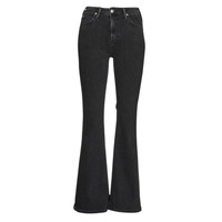 material Women bootcut jeans Lee BREESE  black / Mid / Stone