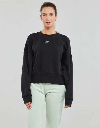 Clothing Women sweaters adidas Originals SWEATSHIRT Black