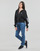 Clothing Women Jackets adidas Originals ZIP HOODIE Black