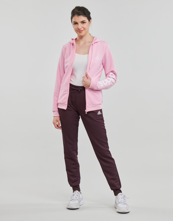 Clothing Women Tracksuits adidas Performance W LIN FT TS Pink / Authentic