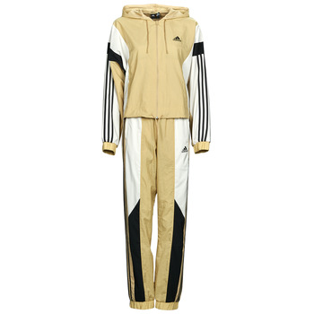 material Women Tracksuits adidas Performance W GAMETIME TS Tone / Beige