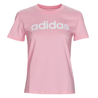 material Women short-sleeved t-shirts adidas Performance W LIN T Pink
