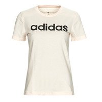 Clothing Women short-sleeved t-shirts adidas Performance W LIN T Nuance / Decru