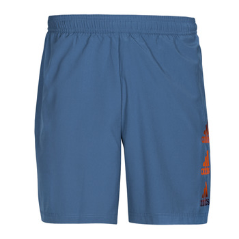 material Men Shorts / Bermudas adidas Performance D2M LOGO SHORT Blue
