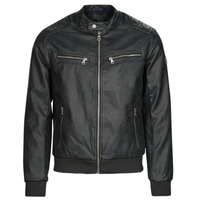 material Men Leather jackets / Imitation leather Kaporal SALLY Black