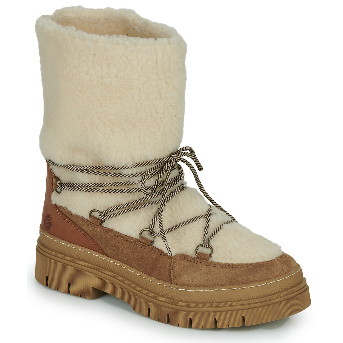 Shoes Women Snow boots Betty London MAGDA Camel / Beige