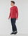Clothing Men jumpers Timberland LS Wiliams river cotton YD crew sweater Red