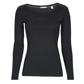 Clothing Women Long sleeved shirts Esprit SUS lslv sl  black