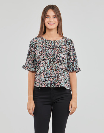 Clothing Women Blouses Only ONLCODY Green / Multicolour
