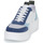 Shoes Low top trainers Yurban BELFAST White / Marine