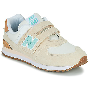 Shoes Children Low top trainers New Balance 574 Beige