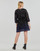 Clothing Women Short Dresses Desigual SATURNO Black / Blue