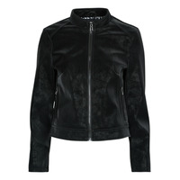 material Women Leather jackets / Imitation leather Desigual LAS VEGAS Black