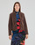 Clothing Women Leather jackets / Imitation leather Desigual LAS VEGAS Brown