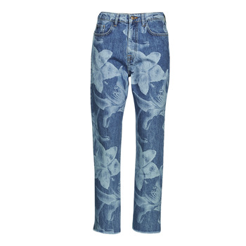 material Women straight jeans Desigual ANTONIA Blue / Medium