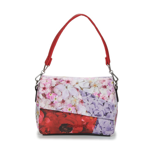 Bags Women Shoulder bags Desigual BOLS_IMPERIAL PATCH PHUKET Strawberry