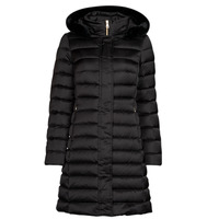material Women Duffel coats Geox W BETTANIE LONG JKT Black