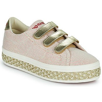Shoes Women Low top trainers No Name  Beige / Gold