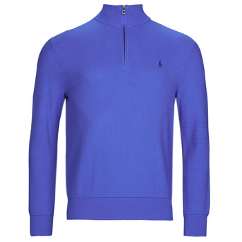 Clothing Men jumpers Polo Ralph Lauren LS HZ-LONG SLEEVE-PULLOVER Blue / Maidstone / Blue