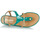 Shoes Women Sandals JB Martin AISSA Varnish / Emerald / Camel