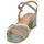 Shoes Women Sandals JB Martin VICTORIA Vintage / Sage / Chalk / Gold