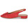 Shoes Women Ballerinas JB Martin VARIA Goat / Velvet / Red