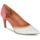 Shoes Women Court shoes JB Martin ETNA Goat / Velvet / Pink / Yellow / Chalk