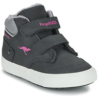Shoes Girl High top trainers Kangaroos KAVU PRIMO Marine / Pink
