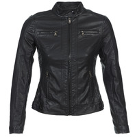 material Women Leather jackets / Imitation leather Moony Mood PUIR Black