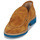 Shoes Men Loafers Pellet CLEMENT Velvet / Camel