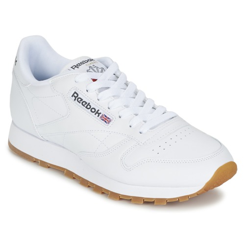 Reebok Classic CLASSIC LEATHER White - Fast delivery | Spartoo Europe ! -  Shoes Low top trainers 89,95 €