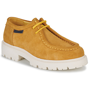 Shoes Women Derby shoes Pellet RIVA Velvet / Yellow