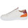 Shoes Men Low top trainers Pellet SIMON Veal / Graine / White / Orange