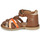 Shoes Girl Sandals GBB KLOE Brown